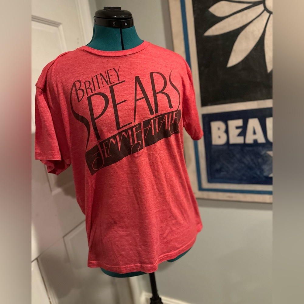 Britney Spears Femme Fatale 2011 Tour t-Shirt: Vintage Concert Merch: Large Rare